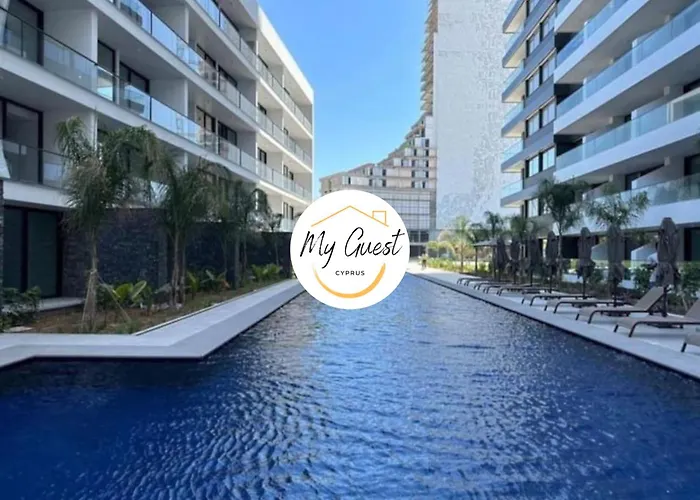 アパート Grand Sapphire 107 Amazing 1 Bedroom By Myguest Cyprus *